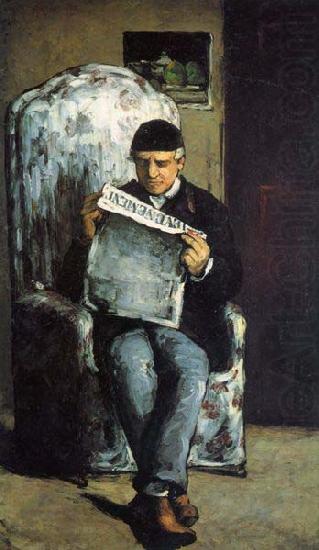 Portrait of the Artist Father Louis Auguste Cezanne, Paul Cezanne